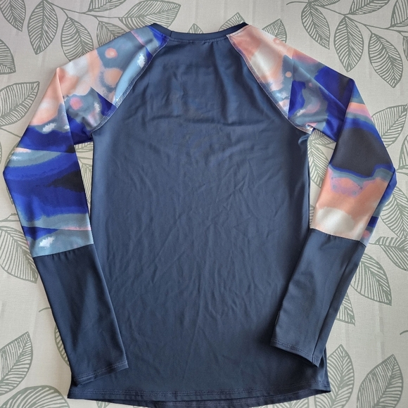 Roxy Kids' Multicolor Long Sleeve Tee, Small - Picture 5 of 5